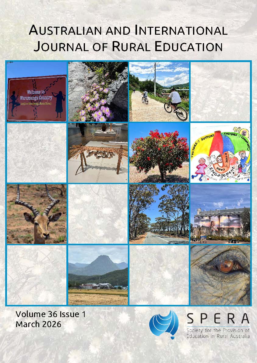 					View Vol. 36 No. 1 (2026): What's Rural About Rural Education Research
				